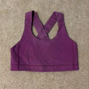 Lululemon Purple Sports Bra